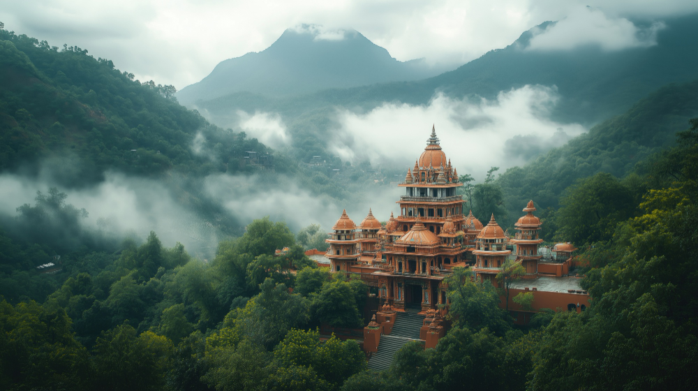 Himalayan shrine